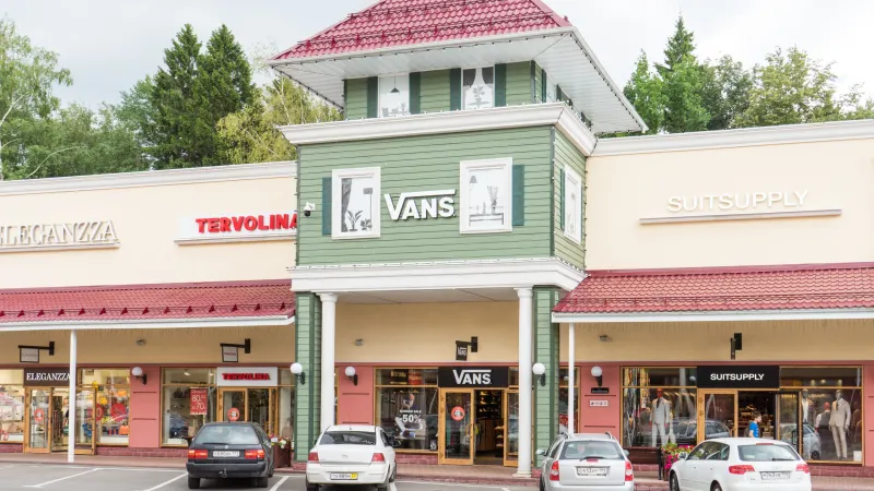 Магазин Vans в Outlet Village Vnukovo