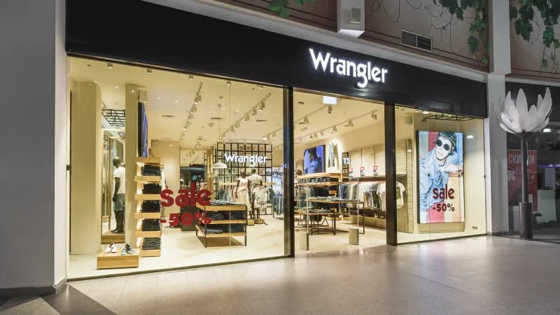 Магазин Wrangler в ТЦ Космопорт