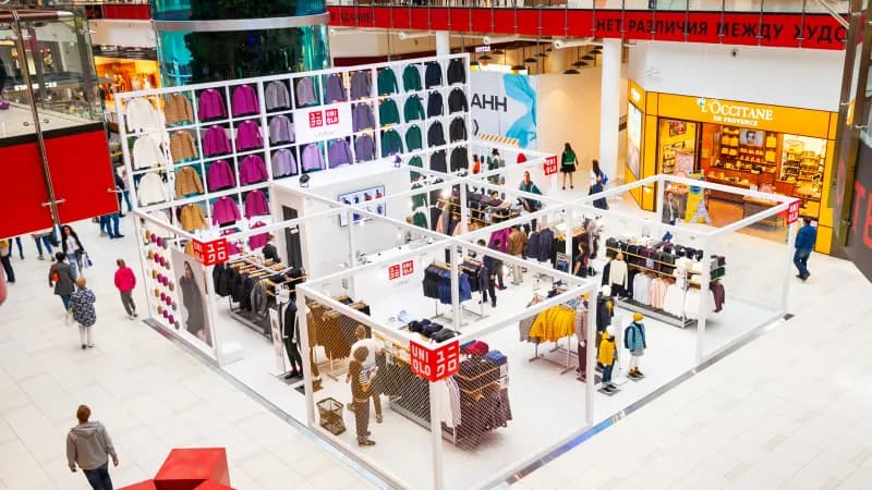 Pop-Up Uniqlo в ТЦ Авиапарк