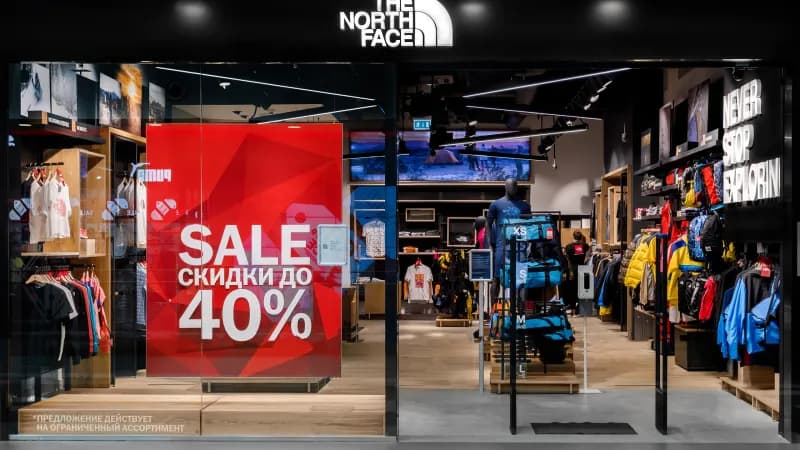 Магазин The North Face в ТЦ Галерея