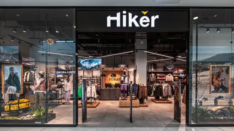 Магазин Hiker в ТЦ Метрополис