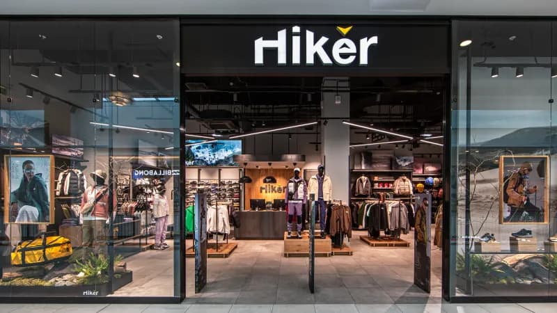 Магазин Hiker в ТЦ Метрополис